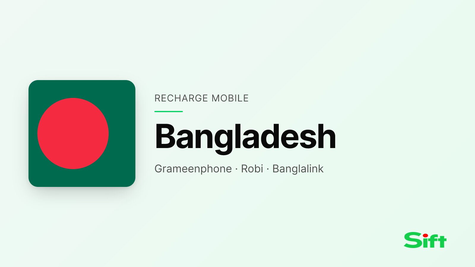 Top up a phone in Bangladesh from the UK — Grameenphone, Robi, Banglalink