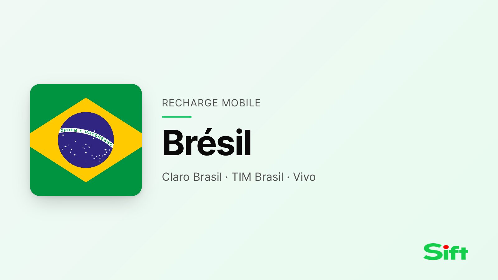 Top up a phone in Brazil from the UK — Claro Brasil, TIM Brasil, Vivo