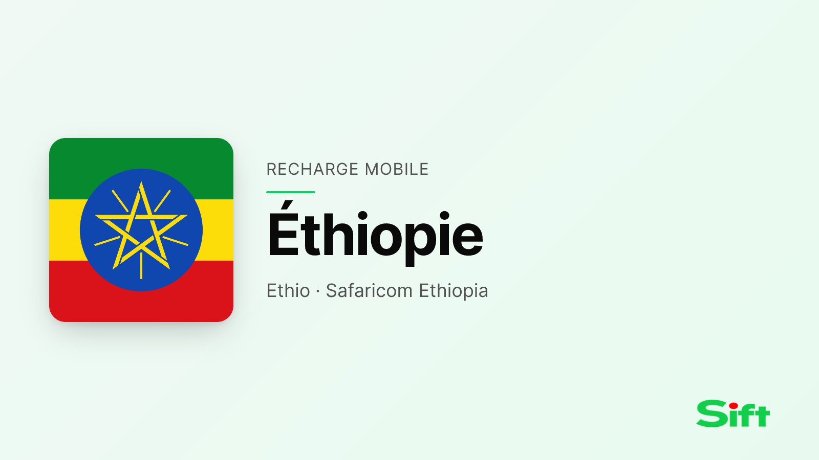Top up a phone in Ethiopia from the UK — Ethio Telecom, Safaricom Ethiopia