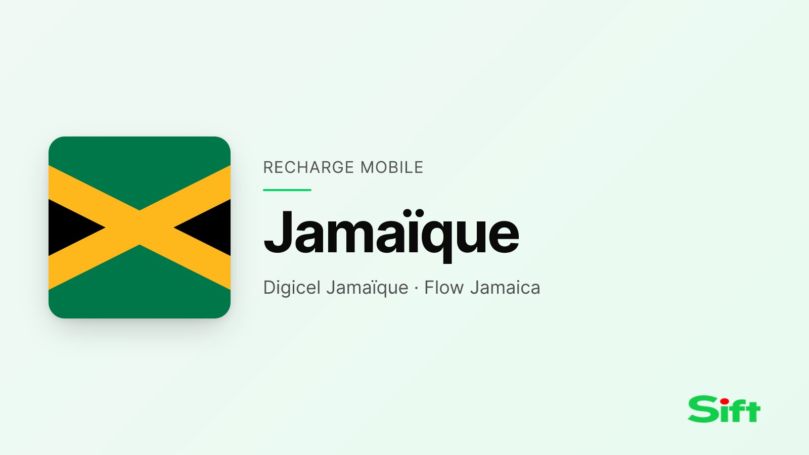 Top up a phone in Jamaica from the UK — Digicel Jamaïque, Flow Jamaica