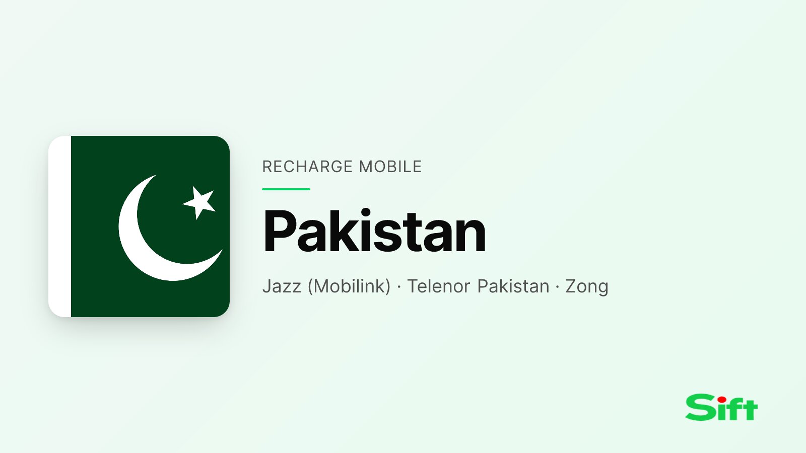 Top up a phone in Pakistan from the UK — Jazz (Mobilink), Telenor Pakistan, Zong